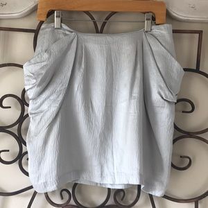 Eliot silk mini skirt